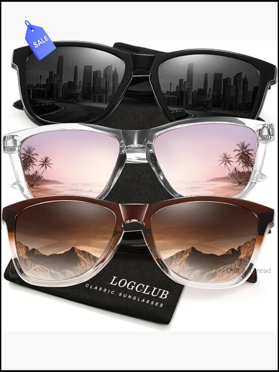 Accessories - Classic Retro Polarized Sunglasses UV Protection HD Lens Lightweight Driving